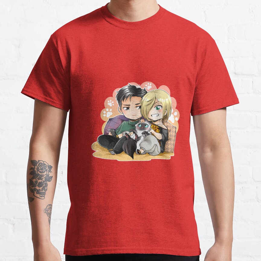 ssrcoclassic teemensdd21218219e99865front altsquare product1000x1000.u1 16 - Yuri On Ice Shop