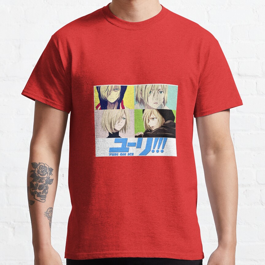 ssrcoclassic teemensdd21218219e99865front altsquare product1000x1000.u1 17 - Yuri On Ice Shop
