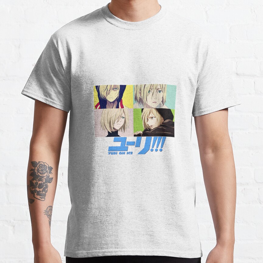 ssrcoclassic teemensfafafaca443f4786front altsquare product1000x1000.u1 17 - Yuri On Ice Shop
