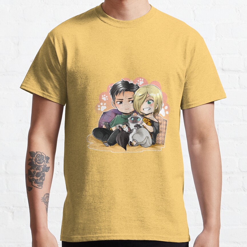 ssrcoclassic teemensffcf6eda6eb664a1front altsquare product1000x1000.u1 16 - Yuri On Ice Shop