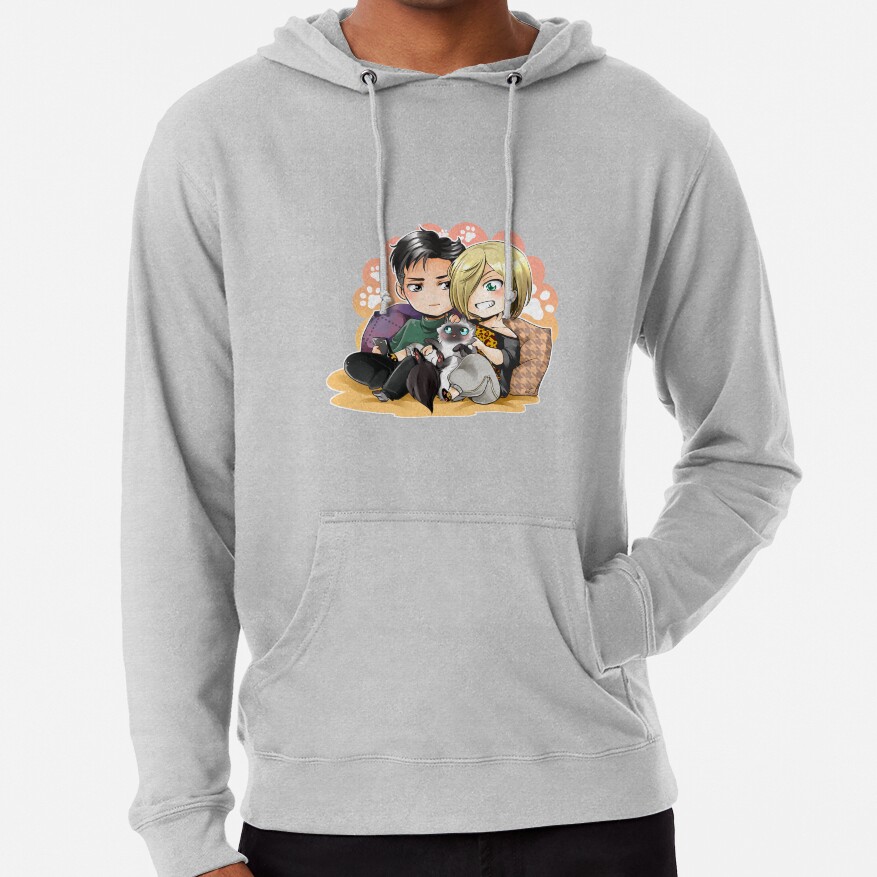 ssrcolightweight hoodiemensheather greyfrontsquare productx1000 bgf8f8f8 21 - Yuri On Ice Shop