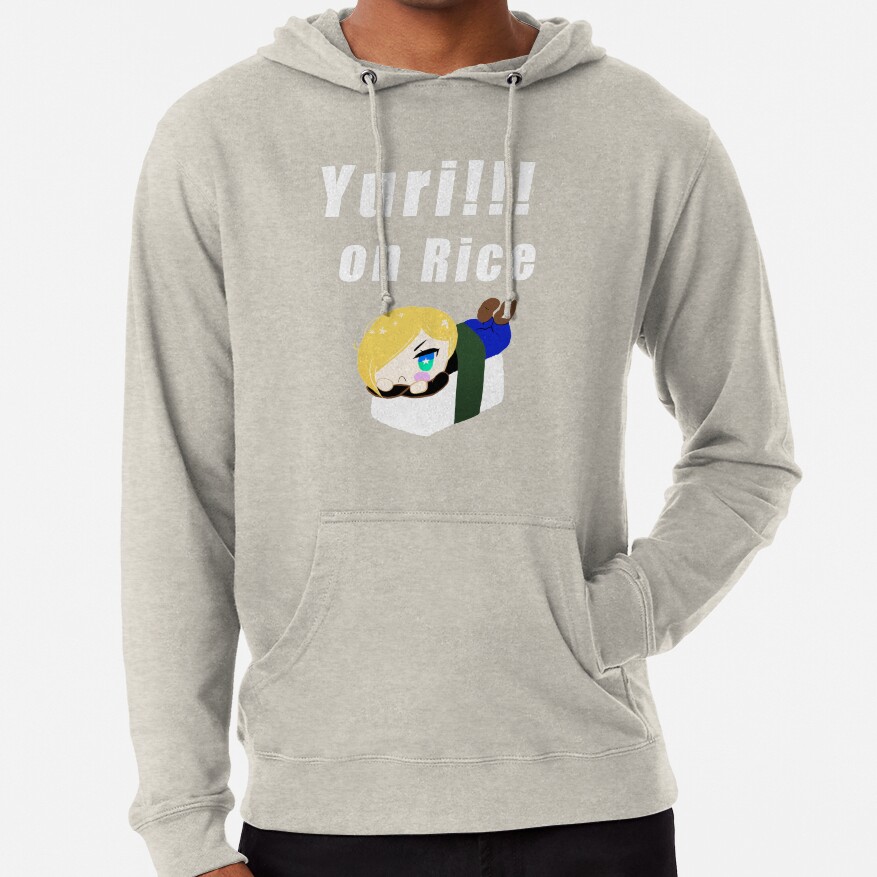 ssrcolightweight hoodiemensoatmeal heatherfrontsquare productx1000 bgf8f8f8 1 - Yuri On Ice Shop