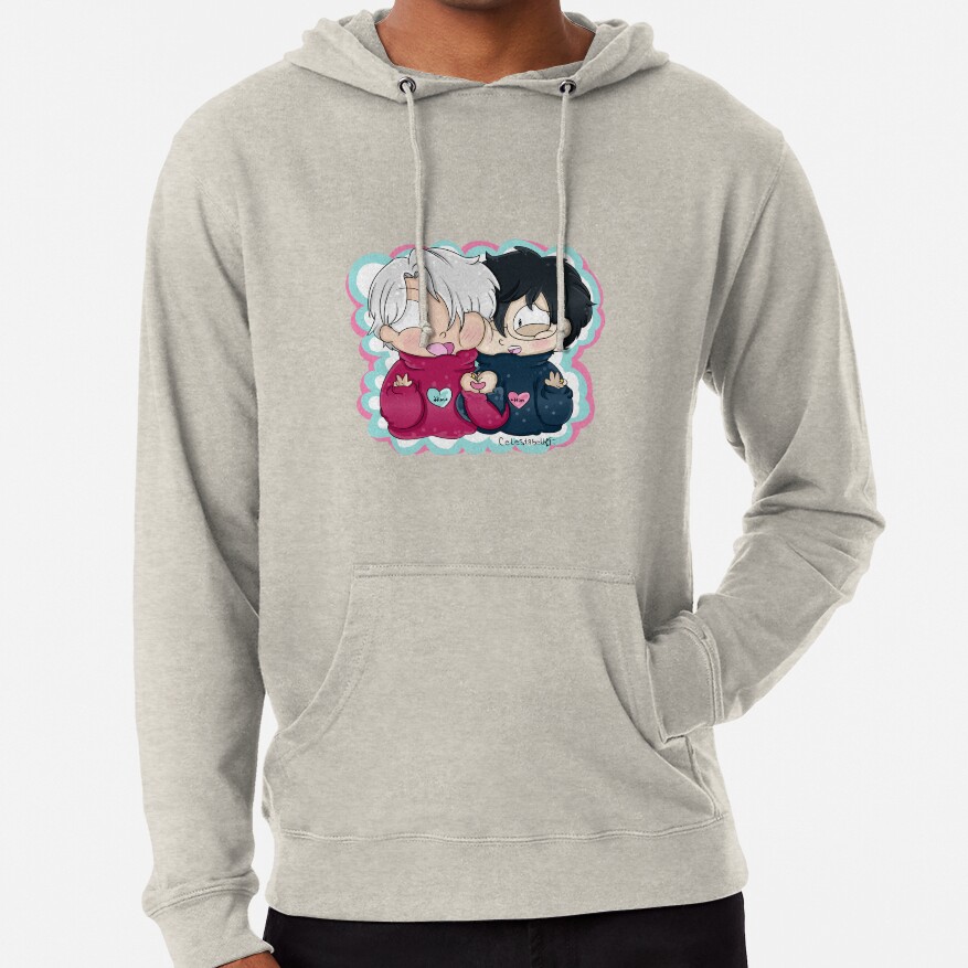 ssrcolightweight hoodiemensoatmeal heatherfrontsquare productx1000 bgf8f8f8 2 - Yuri On Ice Shop